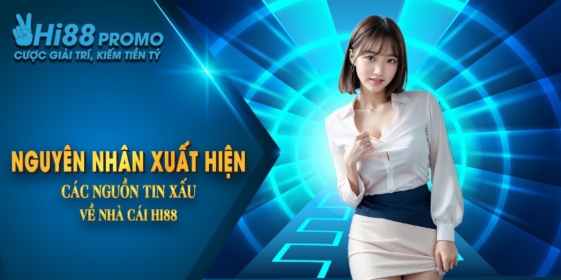 Nguyên nhân xuất hiện các nguồn tin xấu về nhà cái Hi88