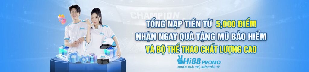 khuyến mãi hi88 tặng mũ bảo hiểm
