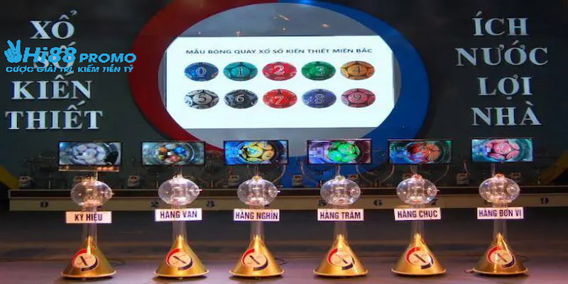 Số lượng và địa điểm các đài quay thưởng xổ số